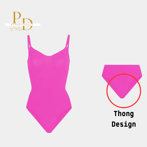 Ploppydolly  Bodysuit Thong Woman Shapewear